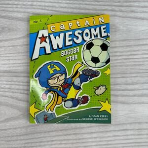 Captain Awesome Soccer Star #5 Stan Kirby Children's Chapter Book Humor Sports